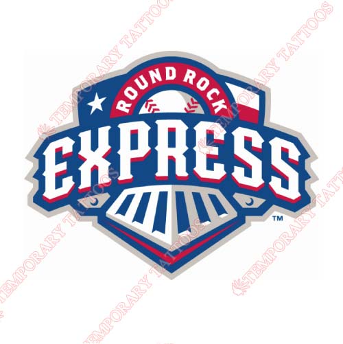 Round Rock Express Customize Temporary Tattoos Stickers NO.8217